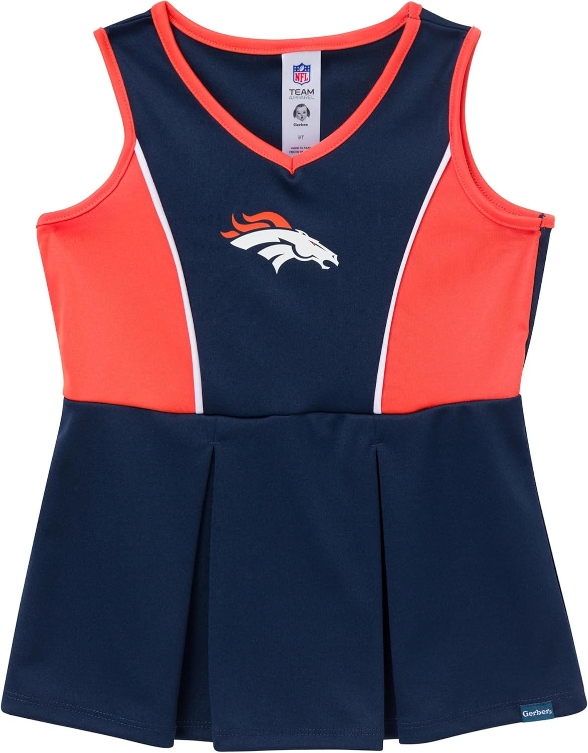 Gerber NFL Baby-Girls NFL Cheerleader Dress and Bloomer Set