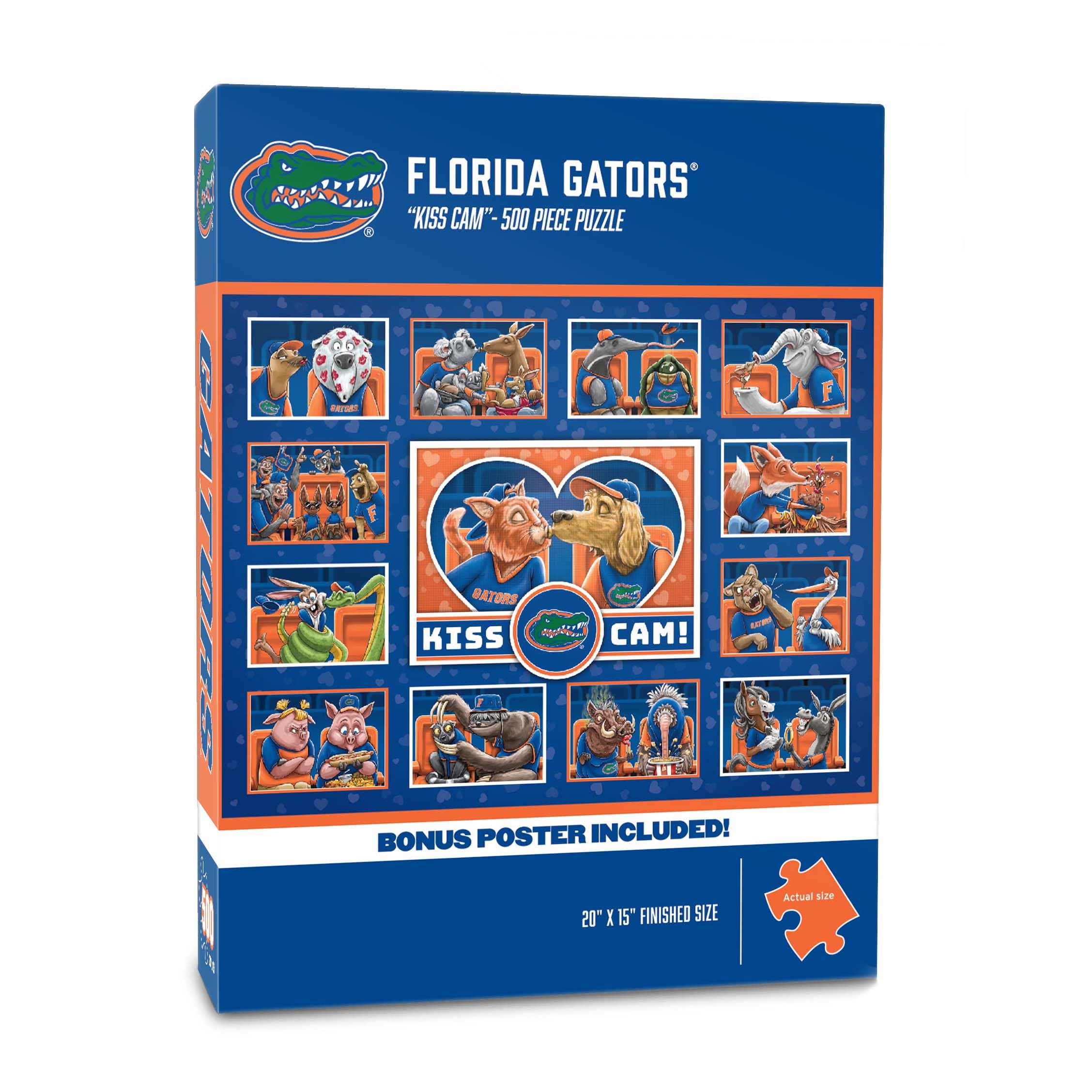 YouTheFan NCAA Florida Gators “Kiss Cam” 500 Puzzle