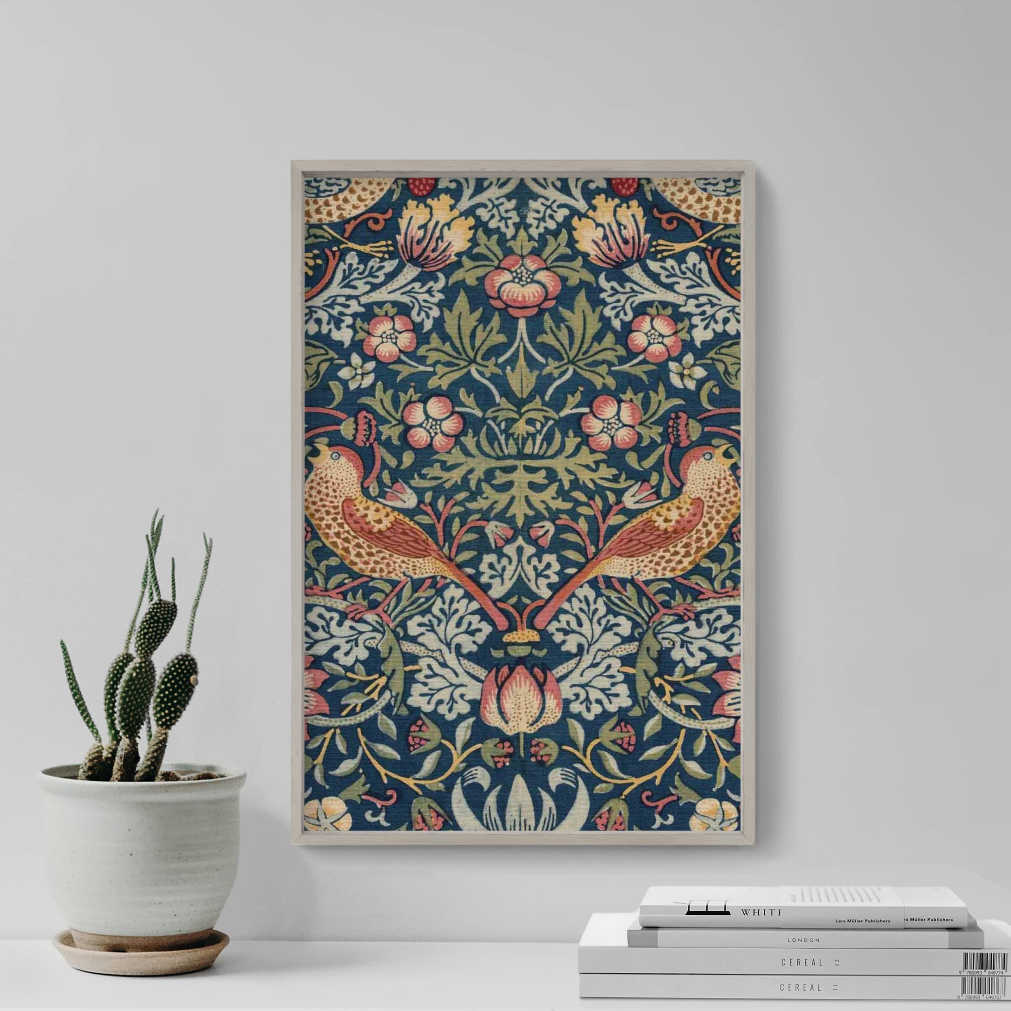 Amazon.com: William Morris - Strawberry Fields Triptych - 2 of 3