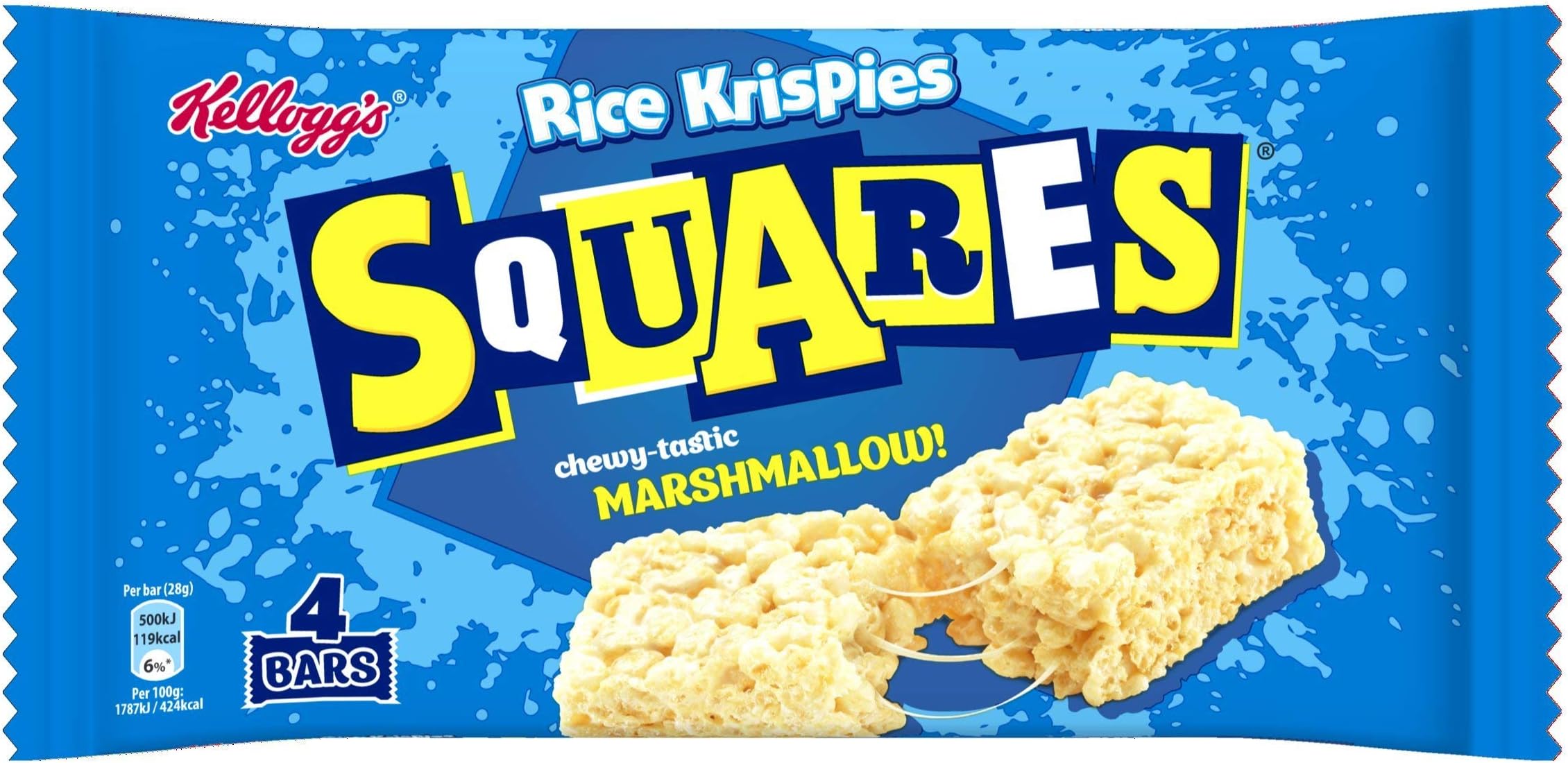 Kellogg's Rice Krispies Squares Marshmallow 4x28g