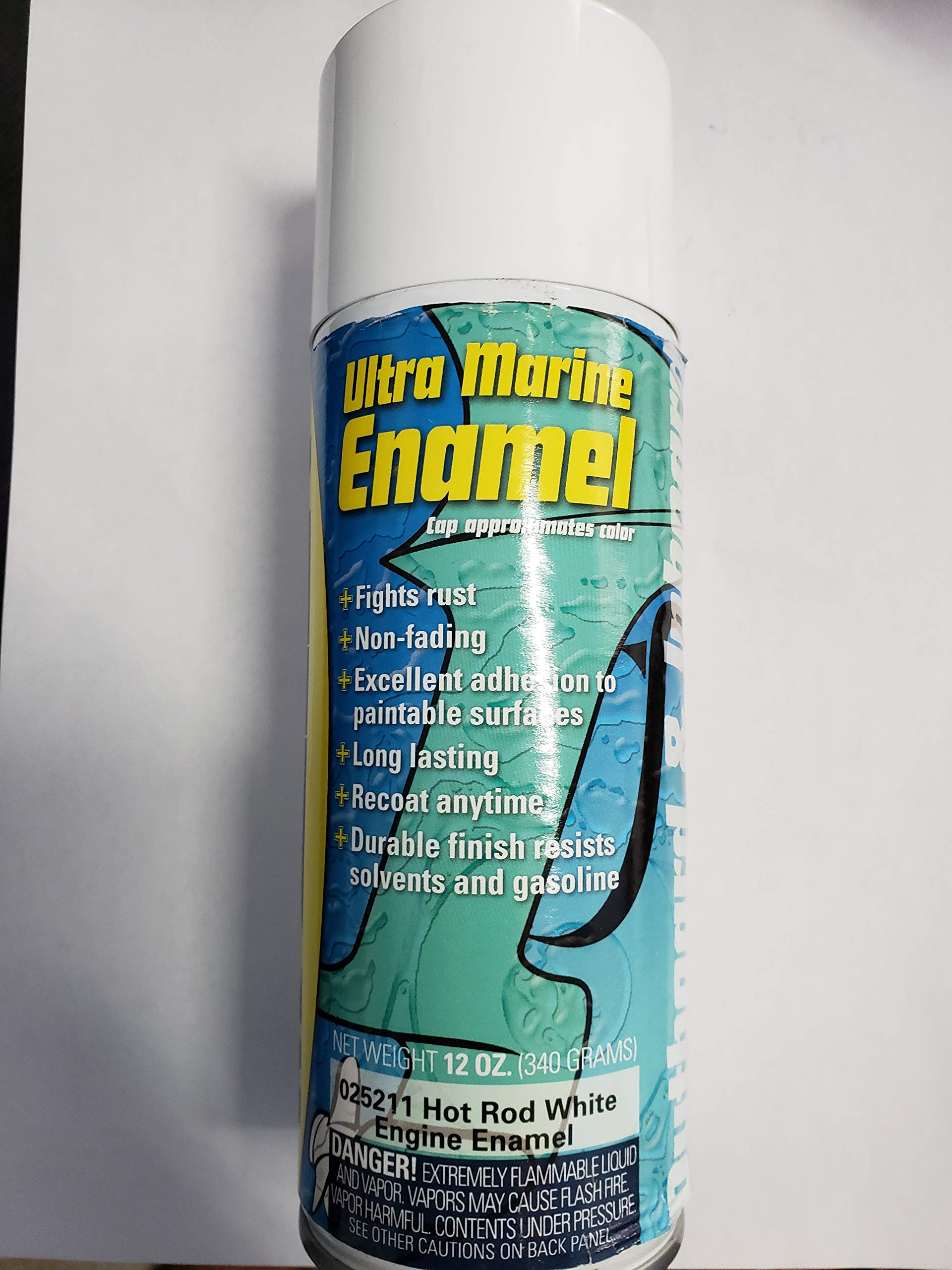 Moeller 25211; Paint Hot Rod White Inboard