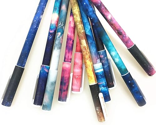 Miniatura 6 de Lindos bolígrafos de tinta de gel de colores para mujer, 10 unidades (164 pulgadas)