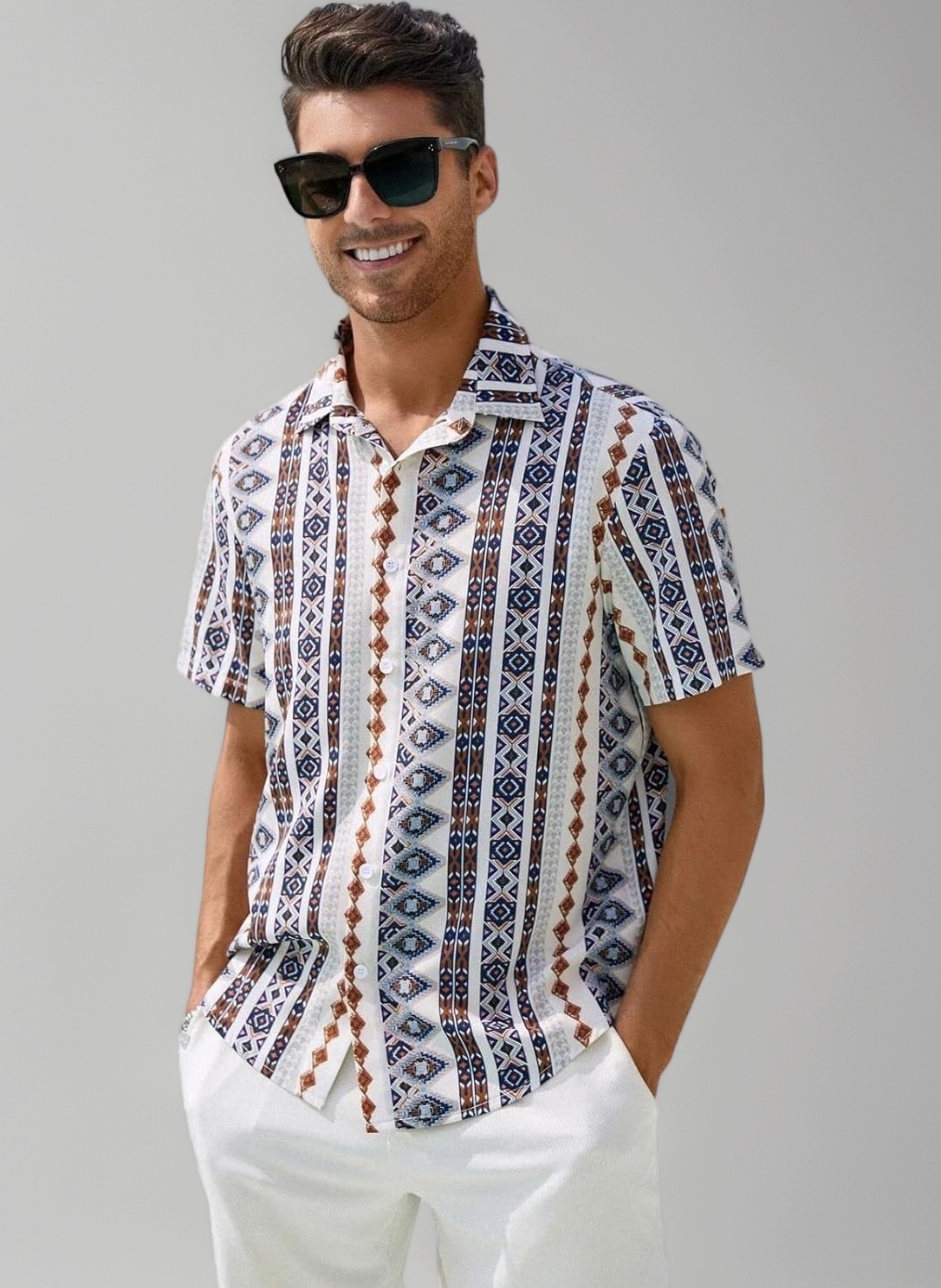 DHRUVI TRENDZ Men's Dt-ms-6101 Casual (Pack of 1)