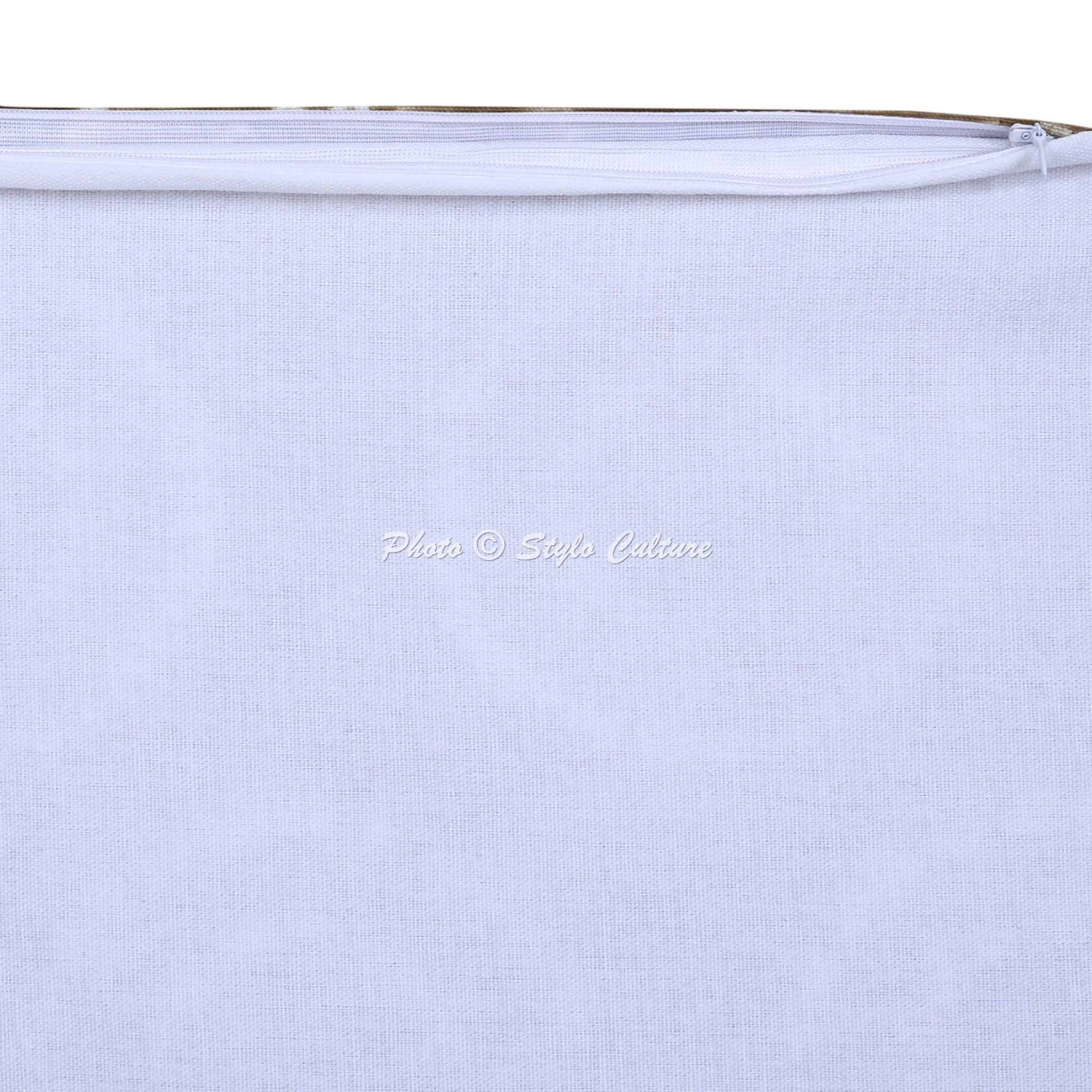 Bohemien Dekorativ Baumwolle Couch Kissenbezüge 50x50 cm Braun Dekokissen Shibori Tie Dye Schlafzimmer Sofa Kissen Bezüge Batik Quadrat Couchkissenbezüge Kissenhullen - 5 STK.