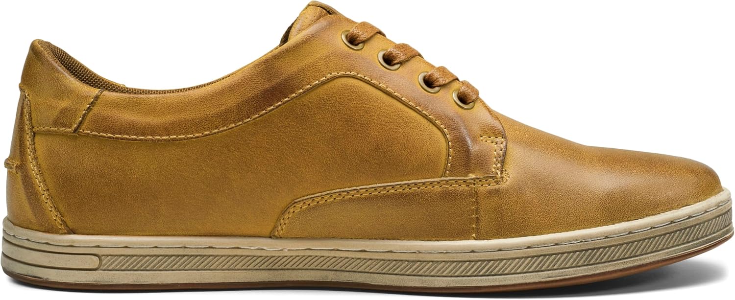 Jousen Men's Fashion Sneakers Leather Retro Casual Shoes for Men Breathable Dress Mens Sneakers - Image 6