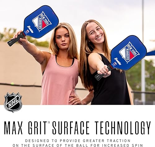Miniatura 6 de Franklin Sports Palas de pickleball del equipo de la NHL  Palas oficiales de pickleball con el logotipo del equipo de hockey de la NHL  Signature