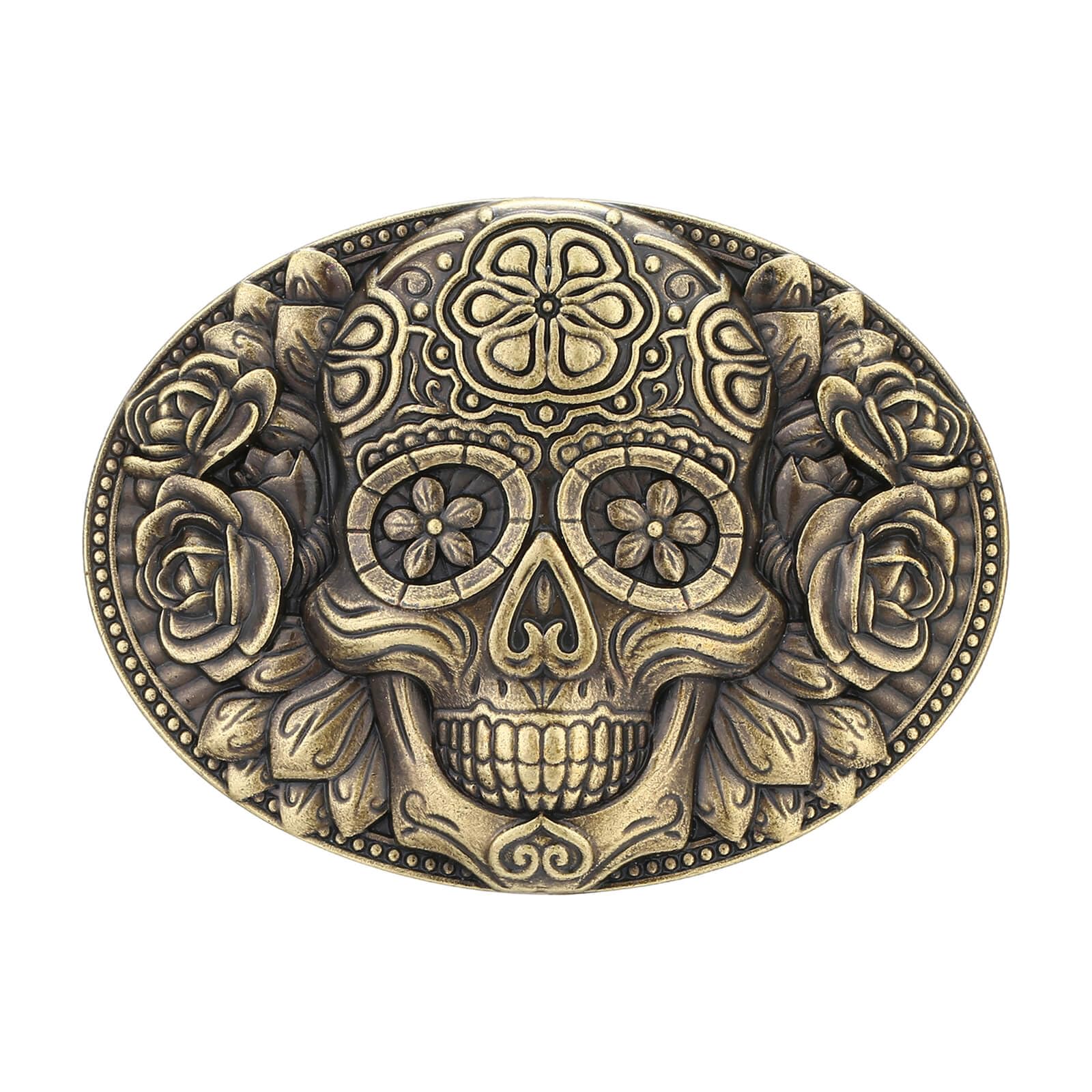 Western Cowboy Vintage Rodeo Cross Prayer Horse Belt Buckle Men