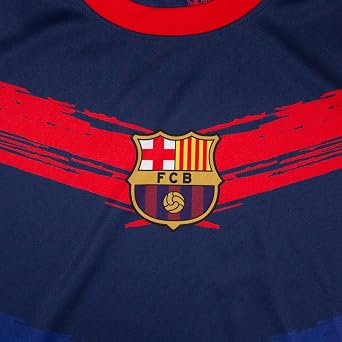 Icon Sports Spanish Soccer Unisex-Adult Icon Sports Officially Licensed Fc Barcelona Game Day Shirt - Unisex Adult