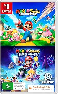 Mario + Rabbids Kingdom Battle & Sparks of Hope Bundle - Nintendo Switch Code in Box