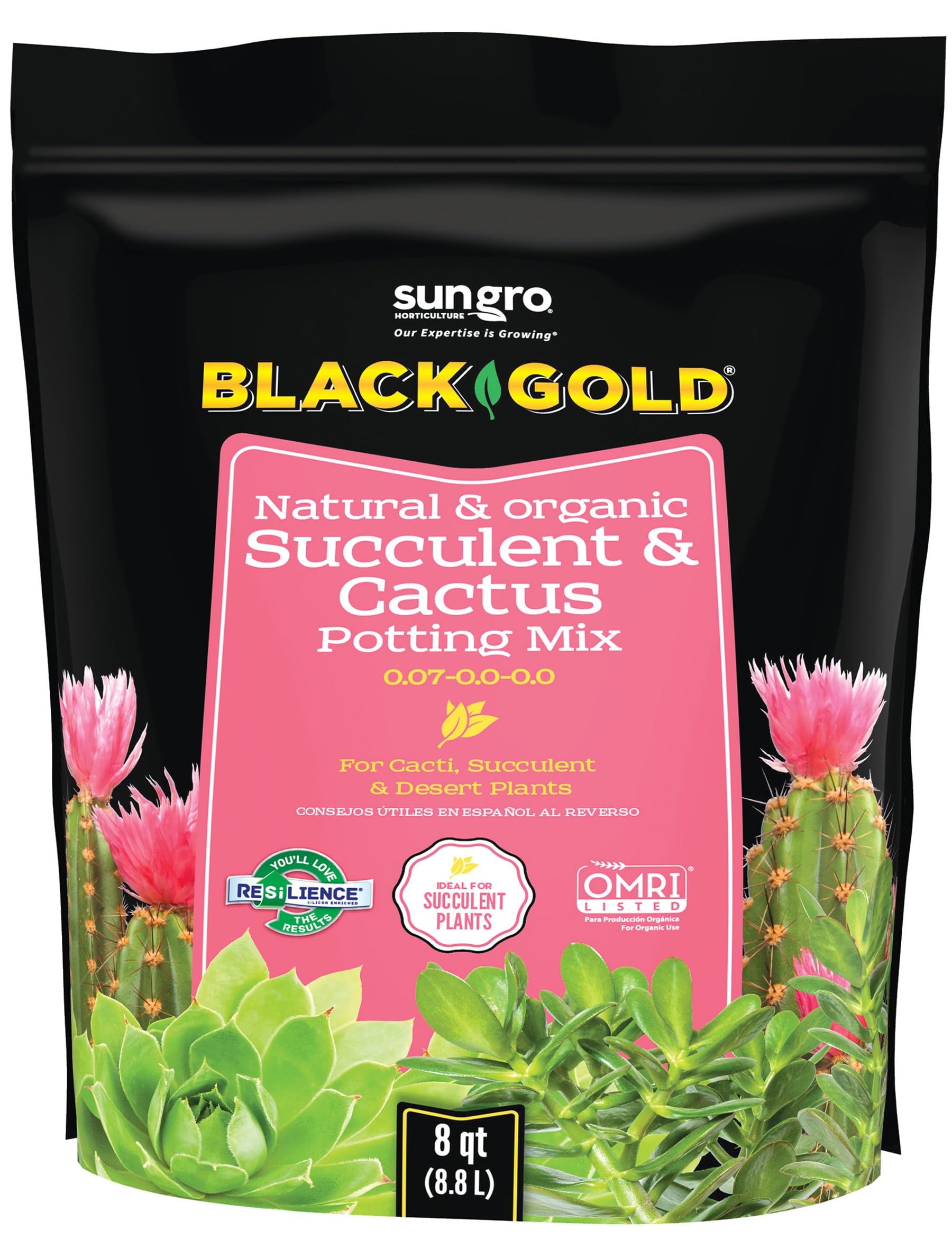 Black Gold Succulent Cactus Mix 8 qt
