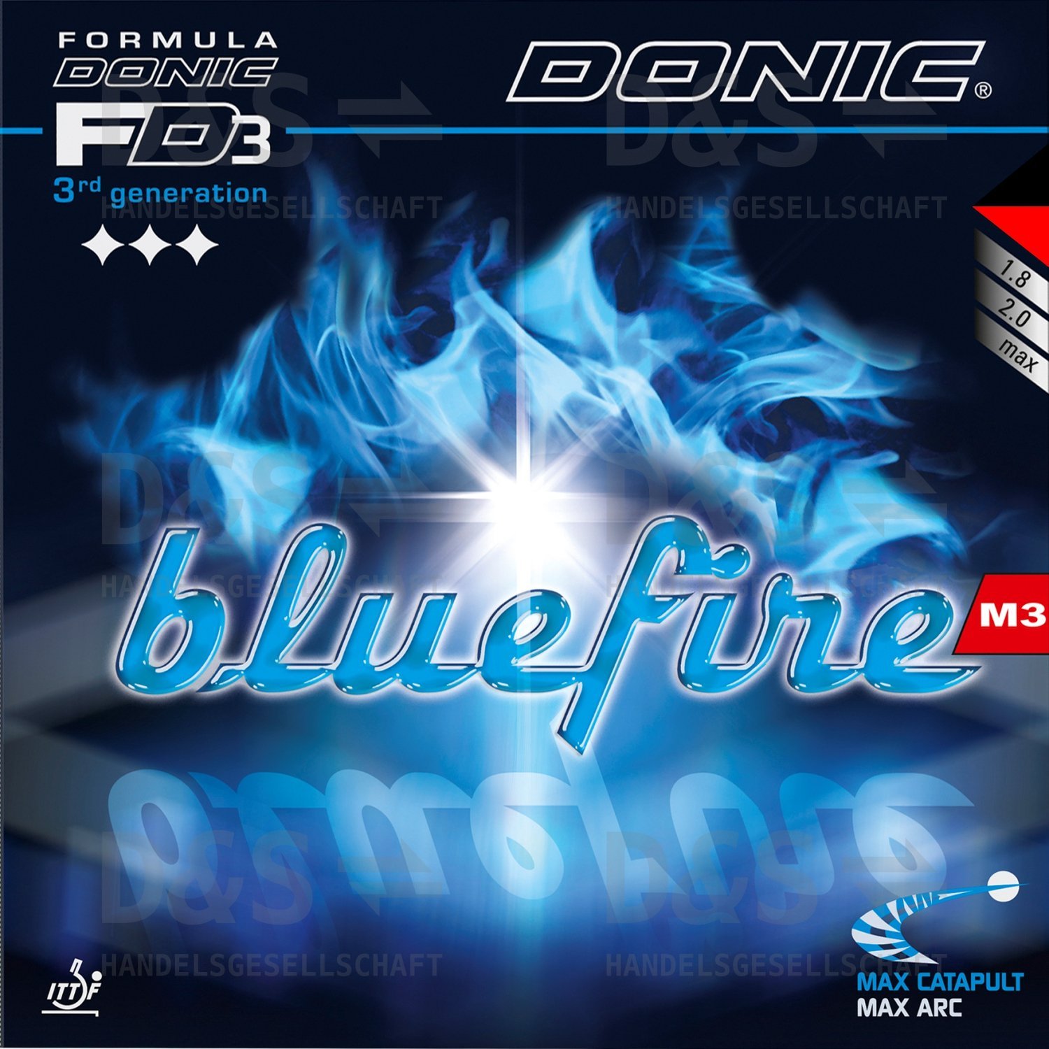 Donic Bluefire M3 Revêtement de tennis de table