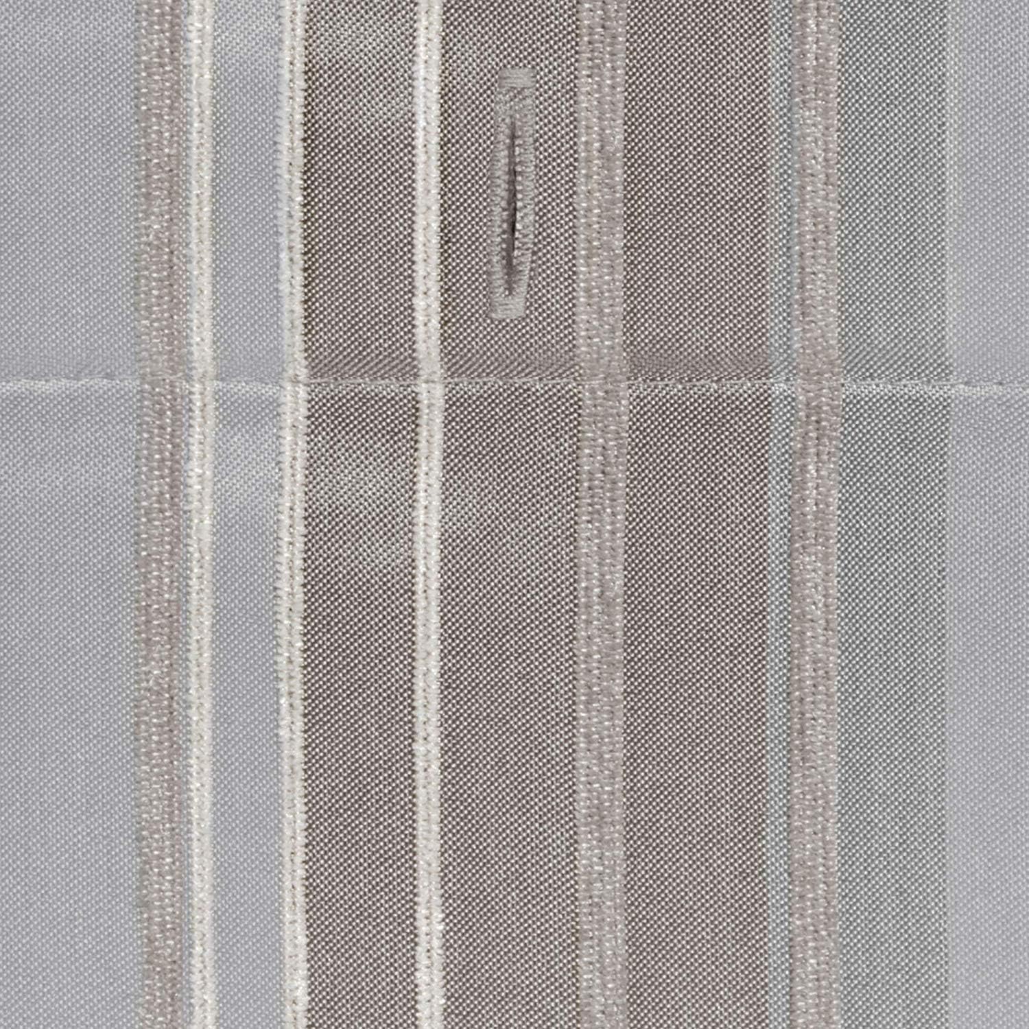 Maytex Jodie Chenille Striped Fabric Shower Curtain, 72X72