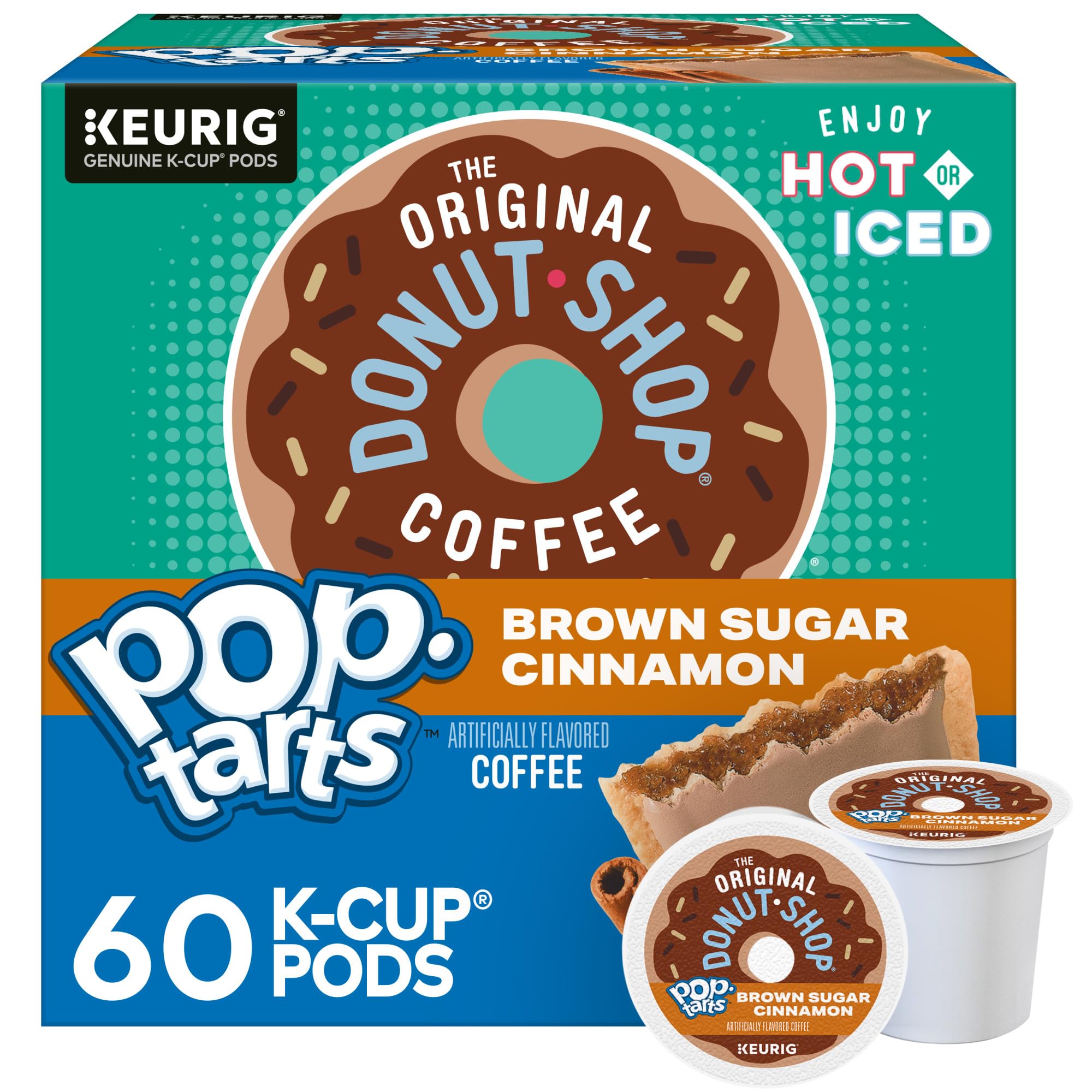Amazon.com: The Original Donut Shop Brown Sugar Cinnamon Pop-Tart