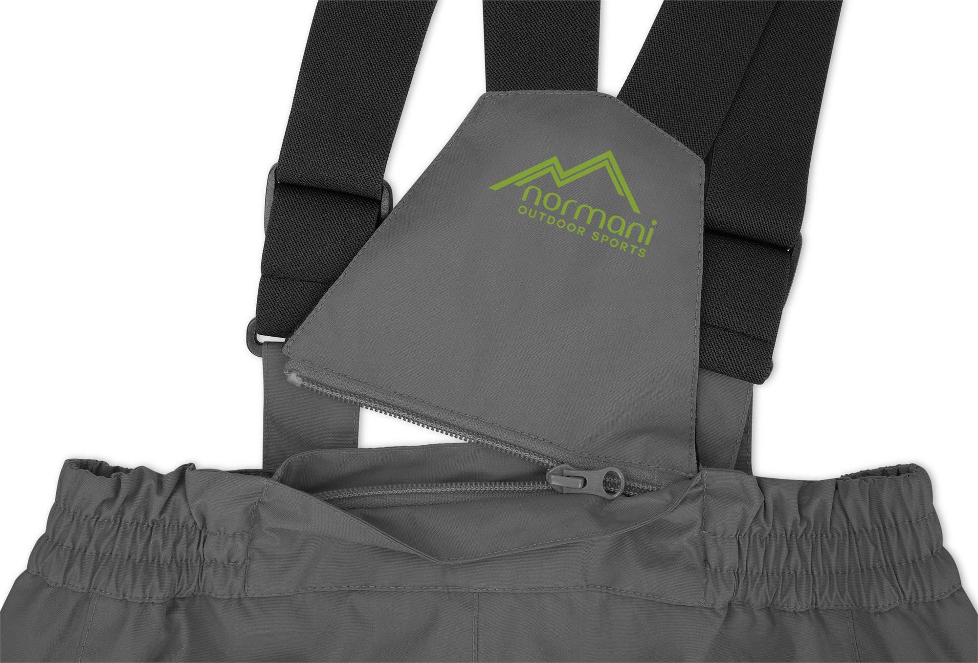 normani Kinder WinterSet wasserdichte Thermohose und Windbreaker Schneeanzug Ski-Set für Jungen und Mädchen