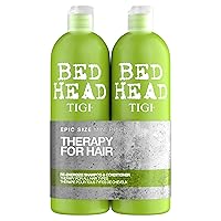 Bed Head by TIGI | Set shampoo e balsamo Re-Energise | Trattamento professionale per