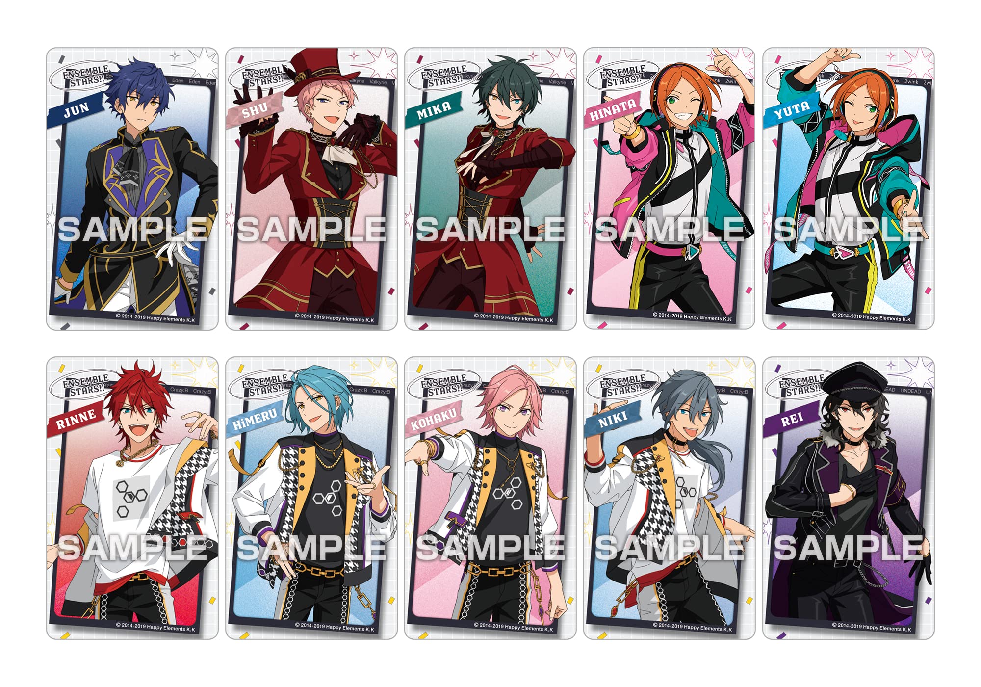 新品★あんスタ【Eden】キャリデコステッカー★3点セット Amazon | あんさんぶるスターズ!! デコステッカーガムつき 20個入 食玩