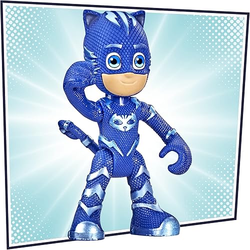 Miniatura 3 de PJ Masks Juego de figuras de Heroes and an Yu, juguete preescolar, 4 figuras de acción posables y 1 accesorio para niños a partir de 3 años