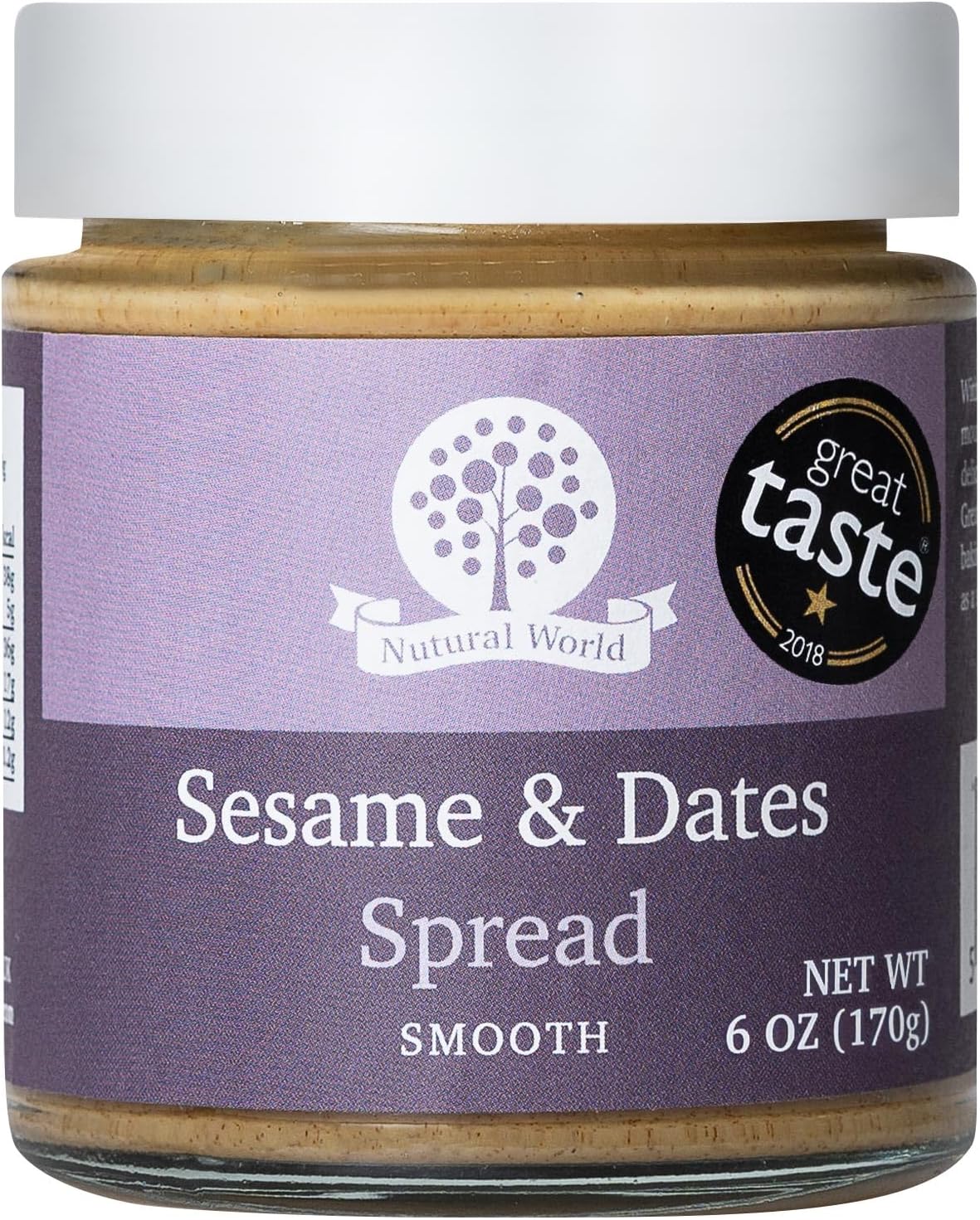 - Sesame and Dates spread 6 Oz (170g) Great Taste Award winner