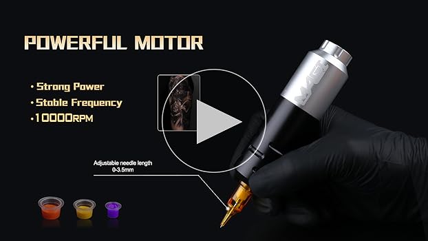 Amazon.com: Professional Rotary Tattoo Machine RCA Interface