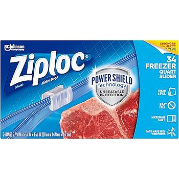 1 1 2 gallon freezer bags