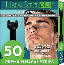 50 Pcs Black Anti Snoring Nasal Patches Men Women Sleep Sport Long Lasting Premium Fabric Anti-Allergy Medicine Free