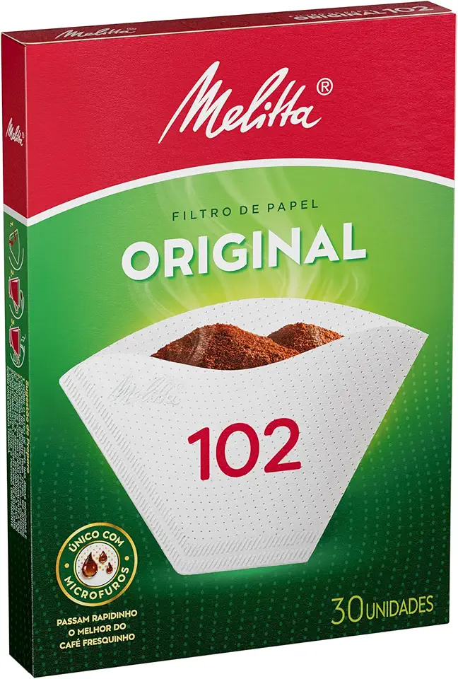 Melitta Filtro de Papel 102 - 30 Unidades