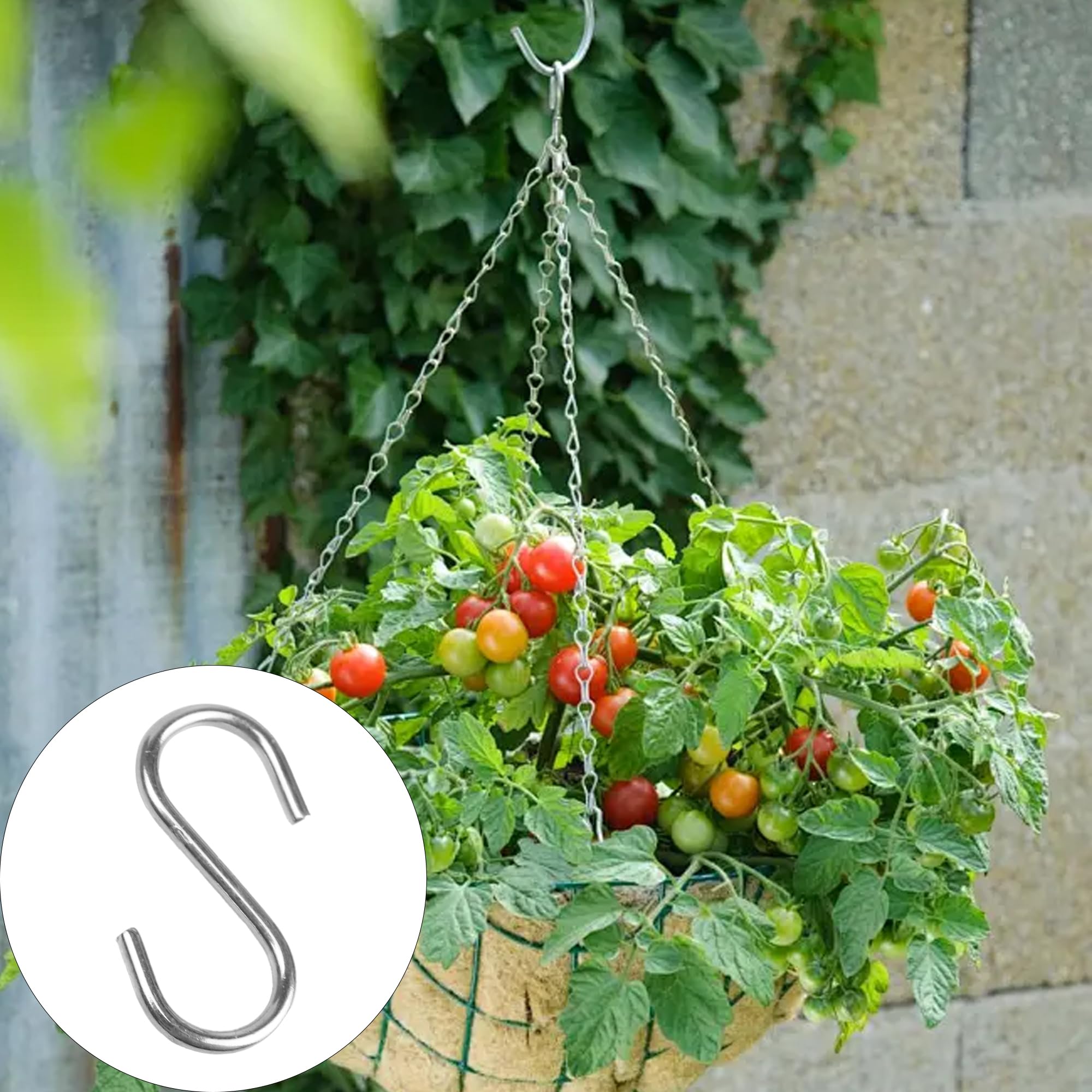 48 Stainless Steel S Hooks - Heavy Duty Hanging Hooks -6 48 Stainless Steel S Hooks - Heavy Duty Hanging Hooks -6