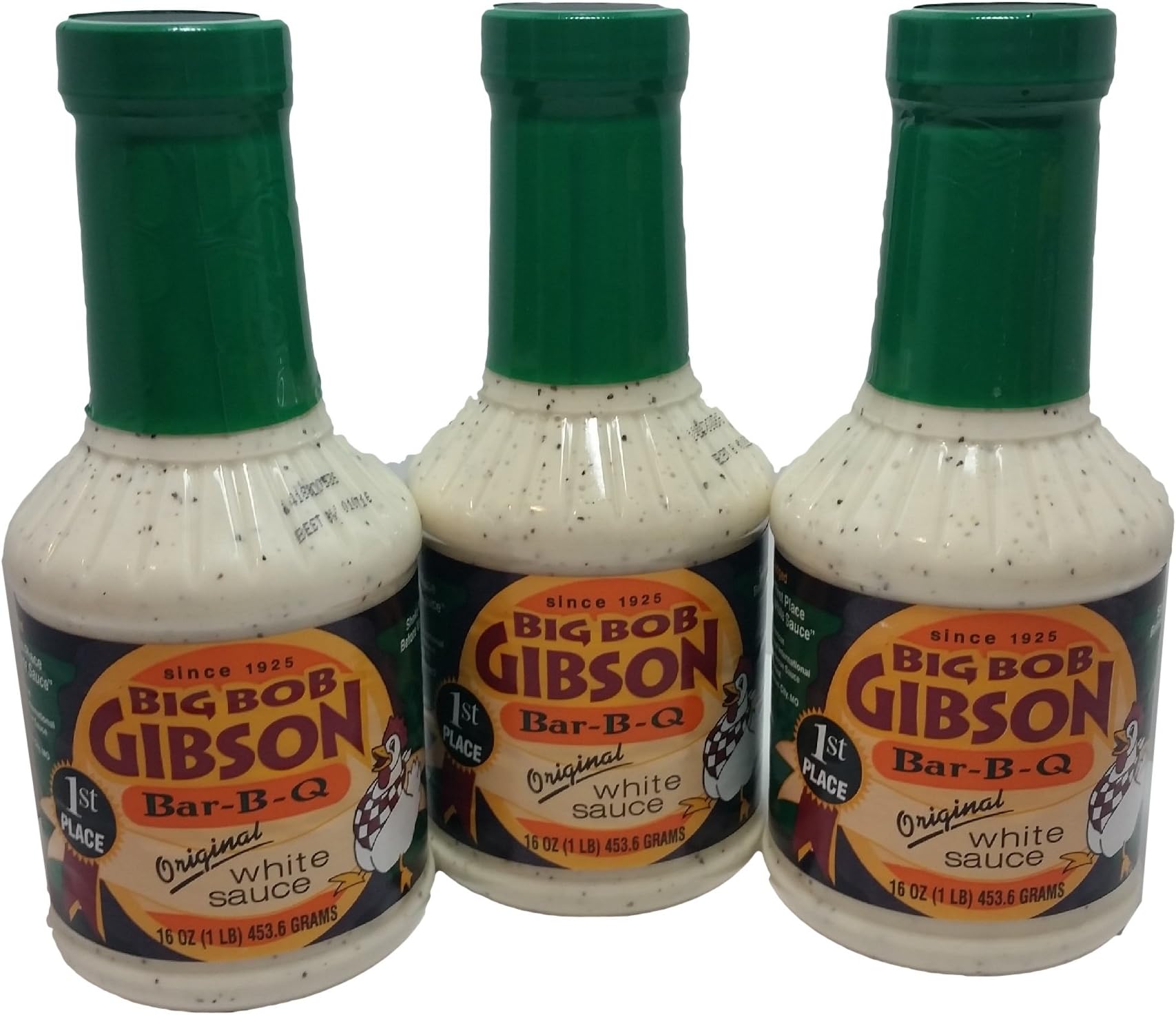 Big Bob Gibsons Original White Sauce - 3 pack