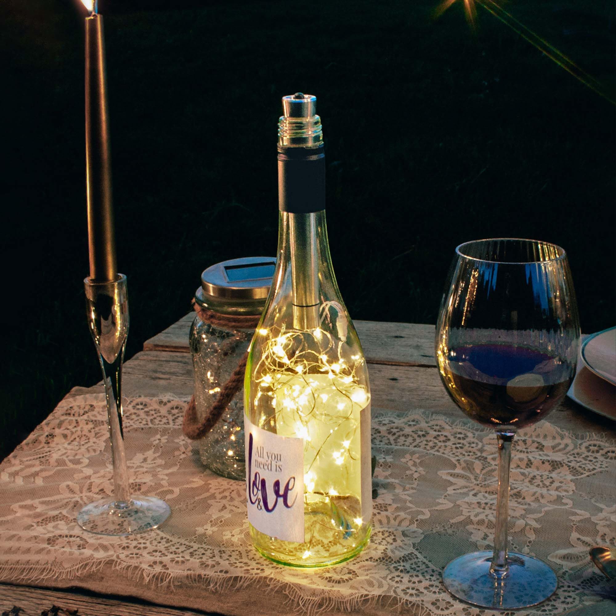 Hellum Bottlelight Sets, 30 LED (AAA) — image 1