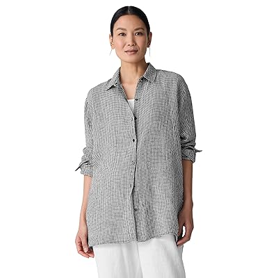 Eileen Fisher Classic Collar Shirt Women