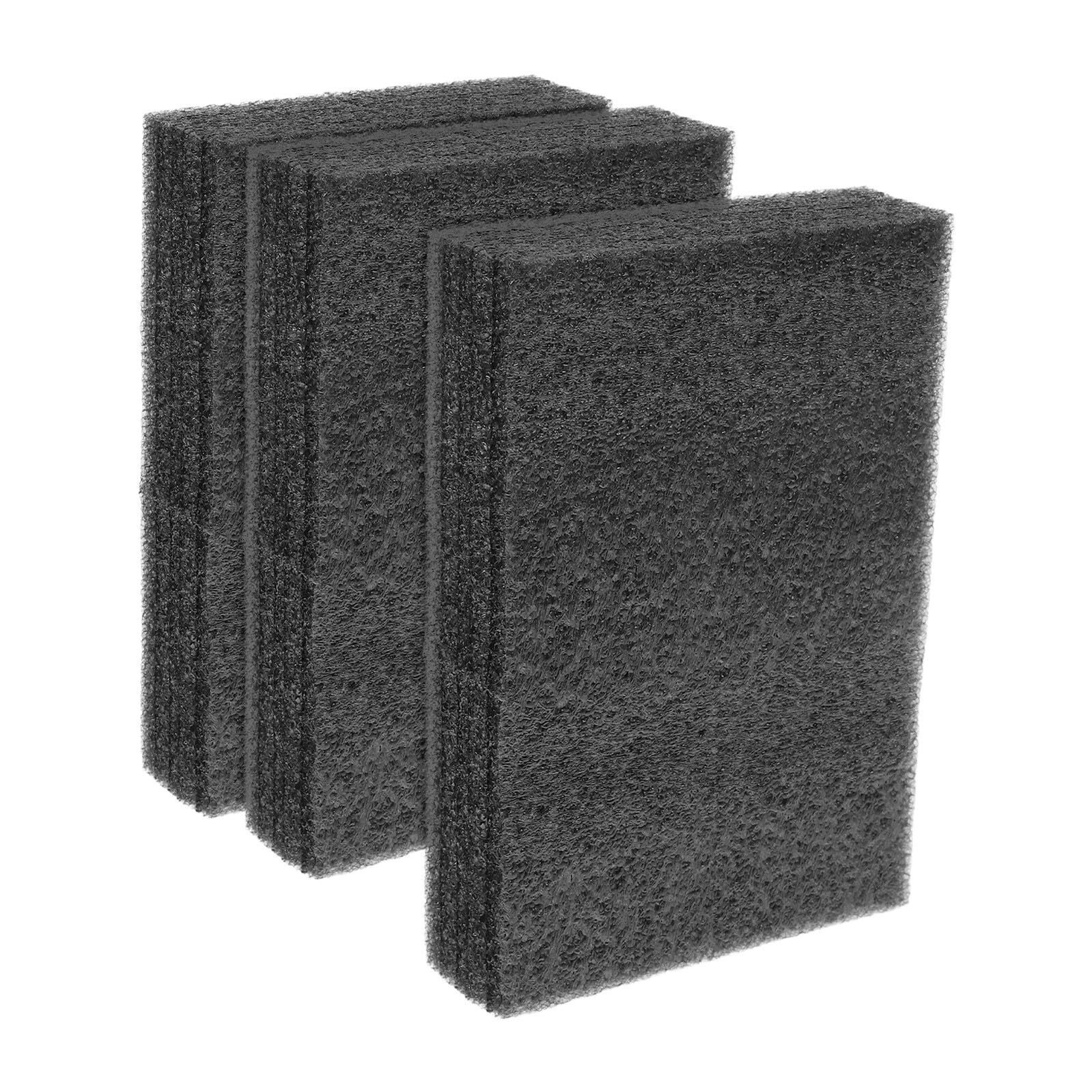 jojofuny Kit de Démarrage Coussin en Coton Perlé Noir 3pcs pour Feutrage à L'aiguille Structure Rembourrée et Protection des Aiguilles, pour Débutants à Usage Domestique en Voyage