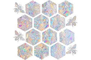 16 Holographic Window Decals for Bird Strike Prevention