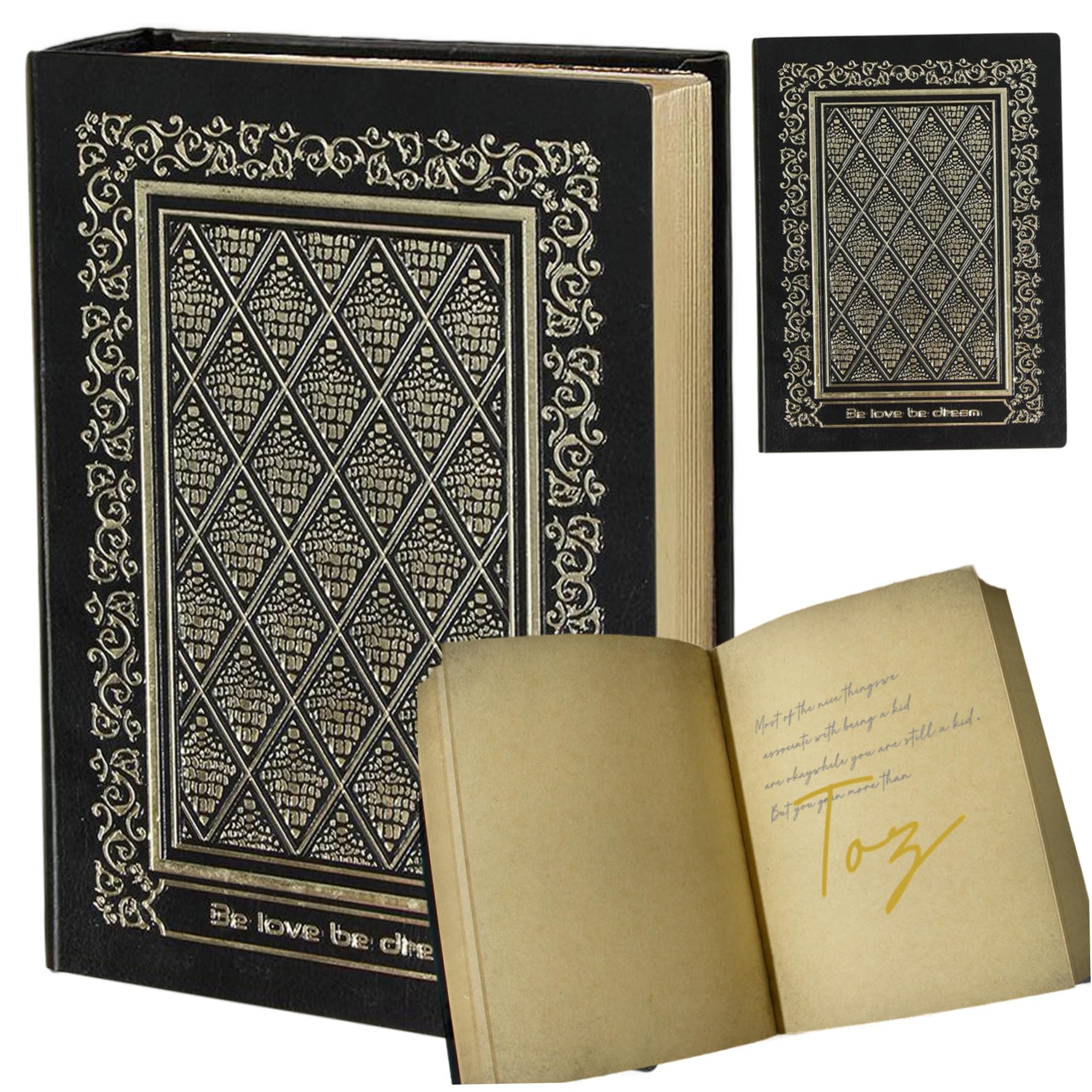 Carnet de notes en cuir idéal pour scrapbooking et dessin nomade - 8