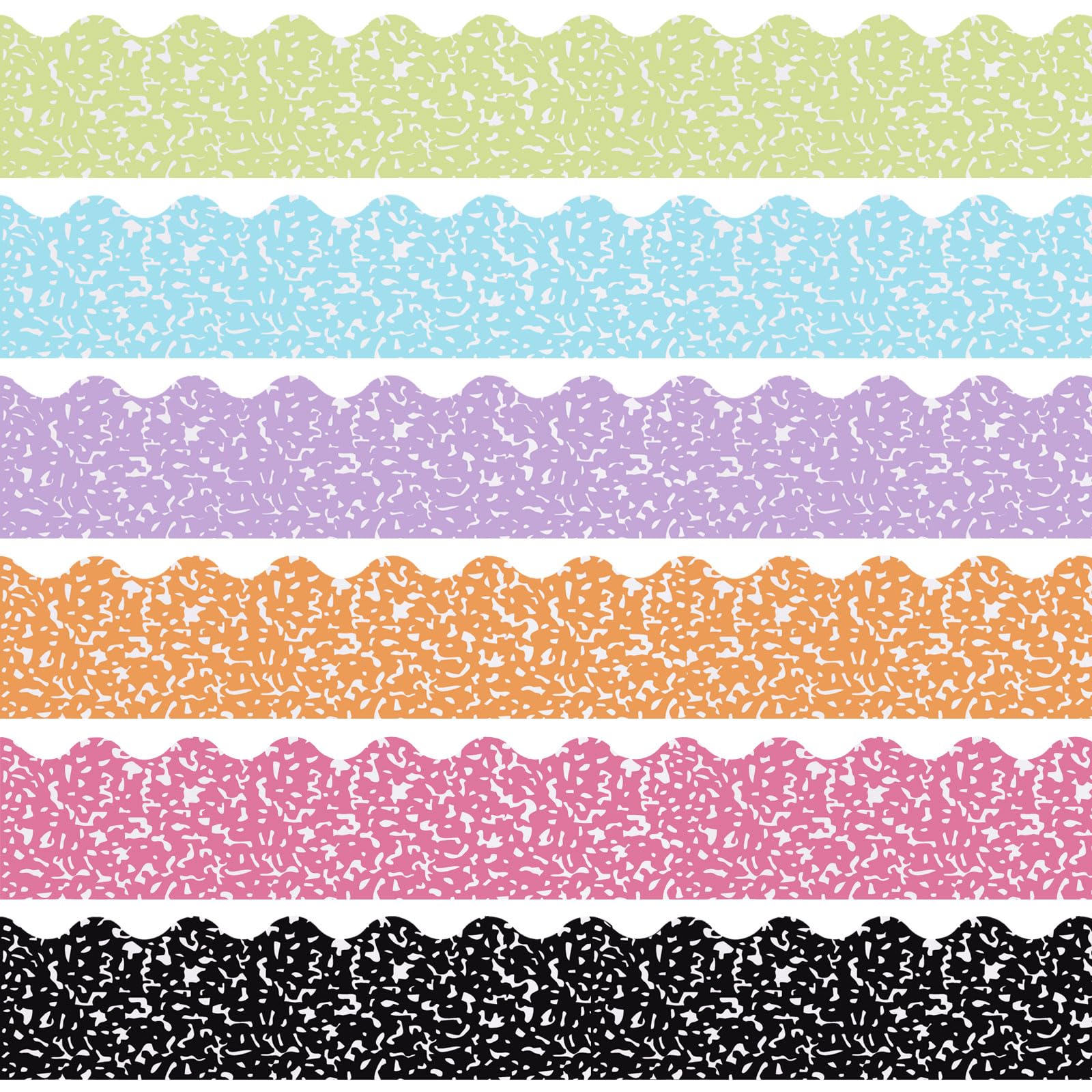 Snapklik.com : 72 Feet Composition Bulletin Board Borders Assorted ...