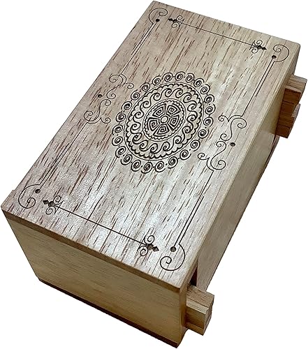Miniatura 2 de Creative Crafthouse Caja secreta I Premium Mandala Style Caja de rompecabezas de madera