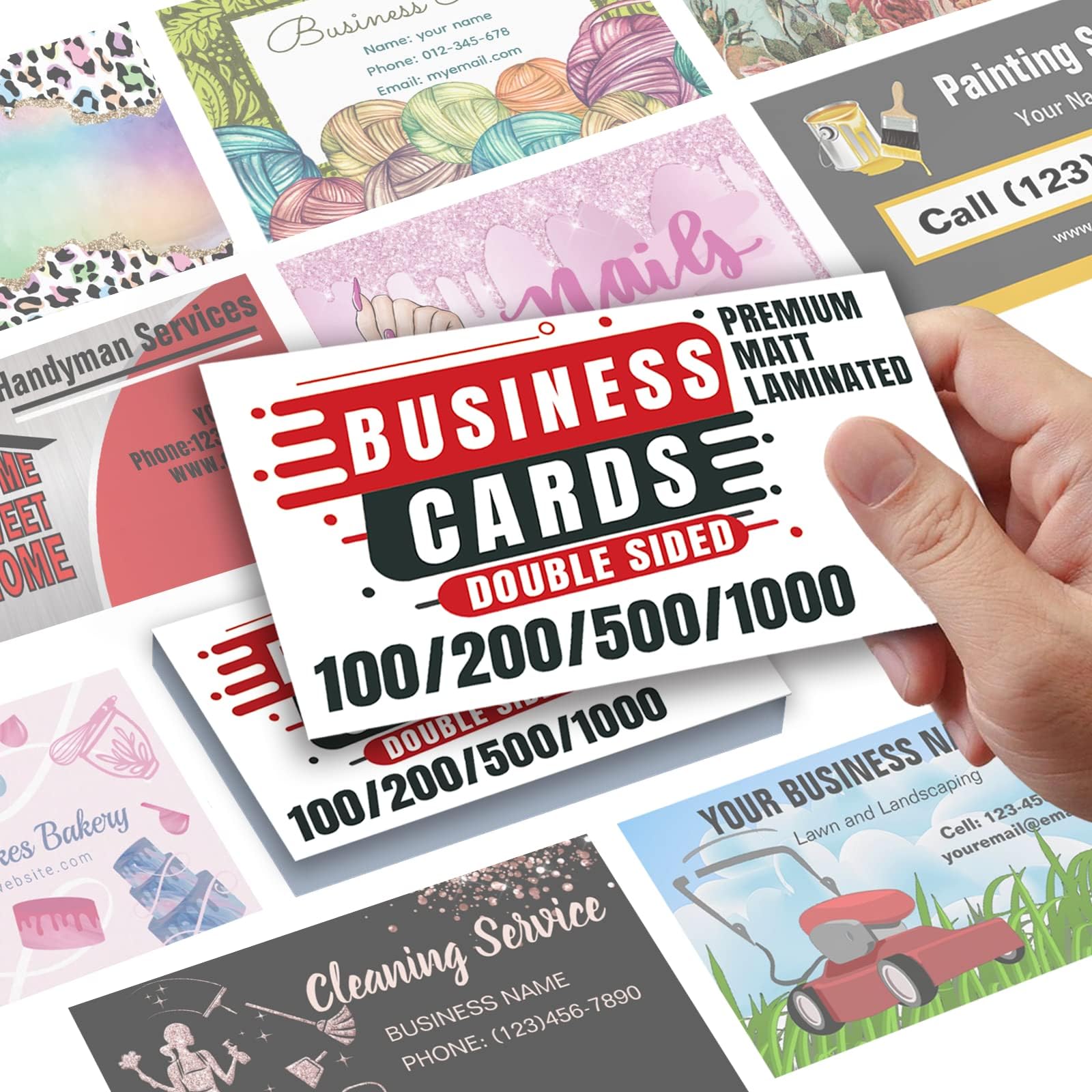 Business Cards Customize with Templates, Custom Business