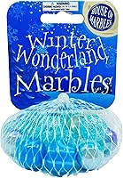 Vista 1 de House of Marbles Bolsa de red de mármol del país de las maravillas de invierno