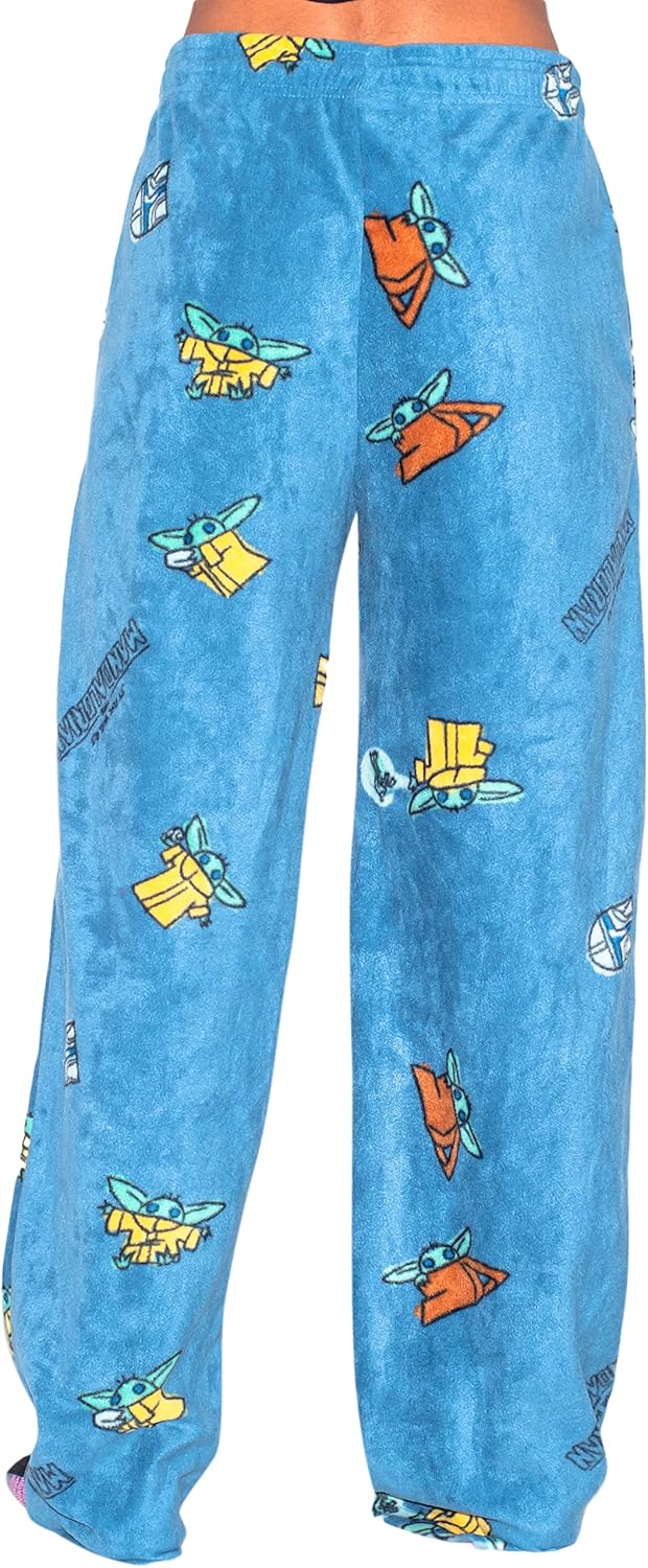 Star Wars The Mandalorian Baby Yoda Christmas Lounge Pants - Image 3
