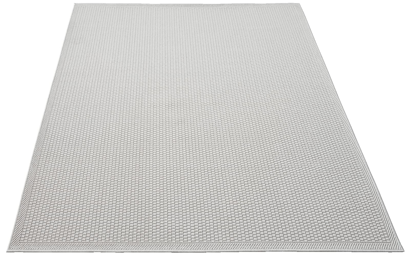 the carpet Toulouse – dywan outdoorowy na taras i balkon – odporny na warunki atmosferyczne, odporny na działanie promieni UV, wodoodporny, łatwy w pielęgnacji, wytrzymały i wytrzymały, kremowy, 160 x