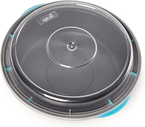 Miniatura 21 de Igluu Meal Prep Contenedores [10 unidades] 1 compartimento con tapas herméticas – Caja Bento de plástico para almacenamiento de alimentos – sin BPA