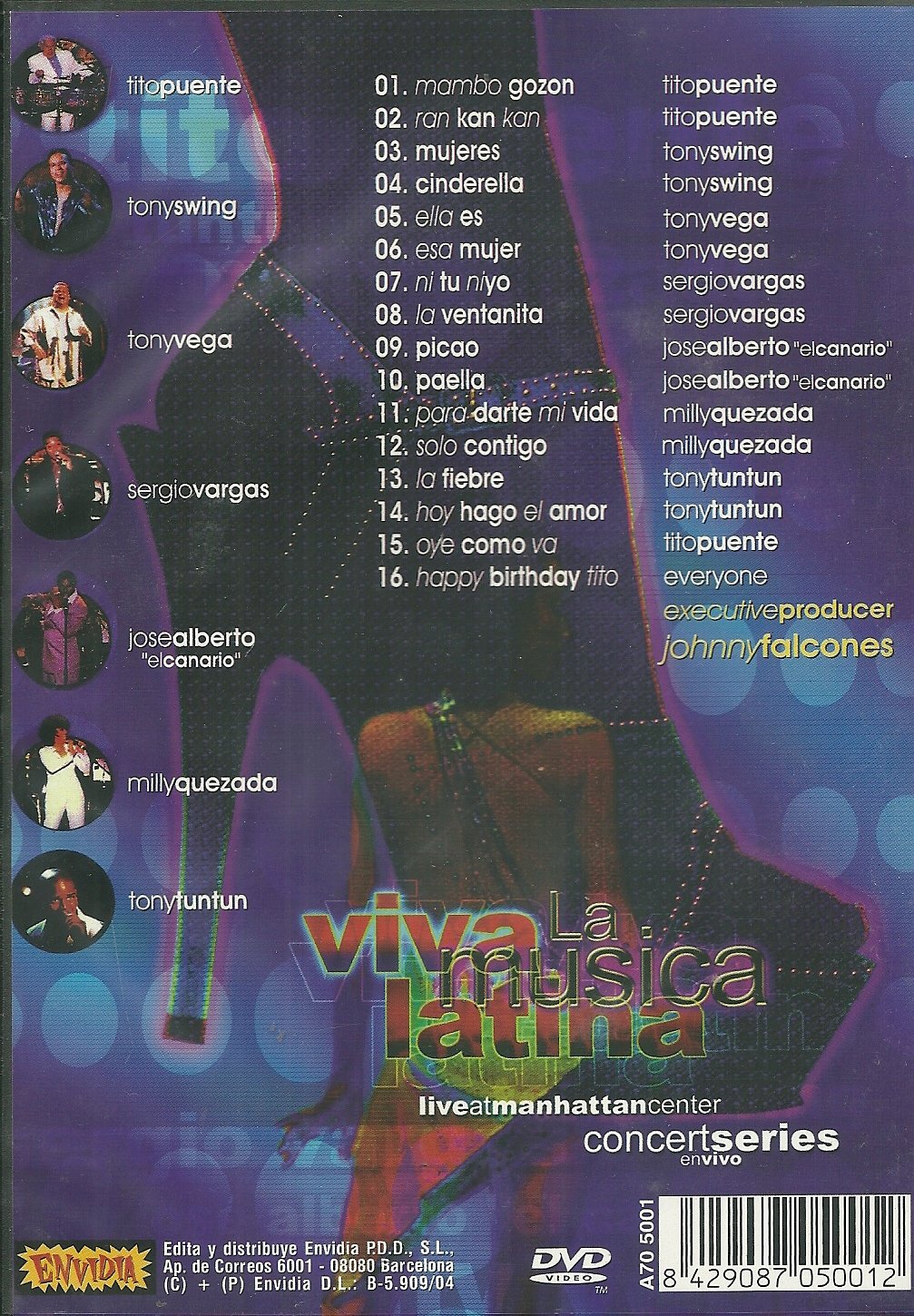 Viva la Musica Latina: Live at Manhattan Center [Import] [DVD]
