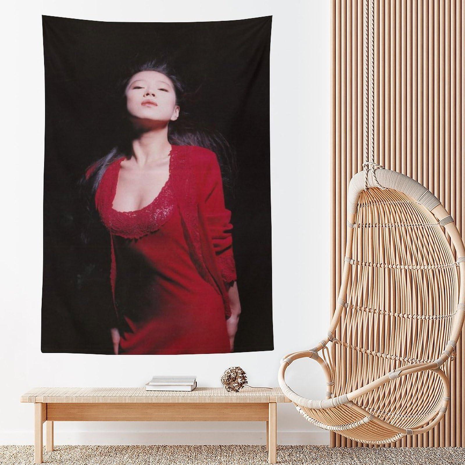 Amazon.co.jp: [Lisianthus] 中森明菜 タペストリー ポスター 壁飾り 