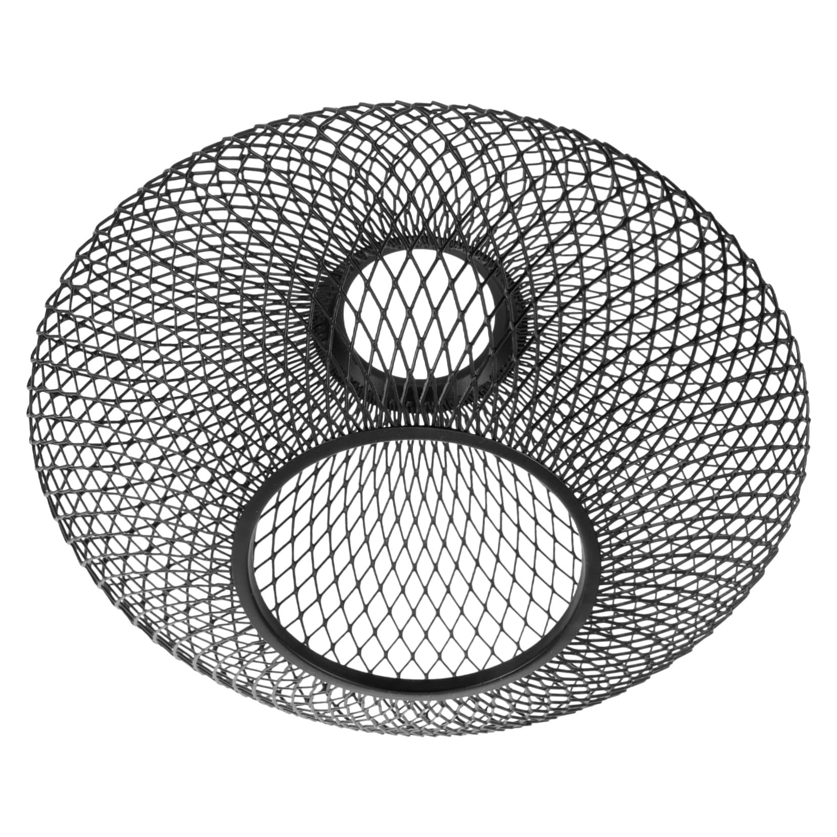 FONDOTIN Modern Metal Pendant Lamp Shade Decorative Wire Hanging Light Cover for Home Restaurant and Hotel Elegant Design for Chandelier and