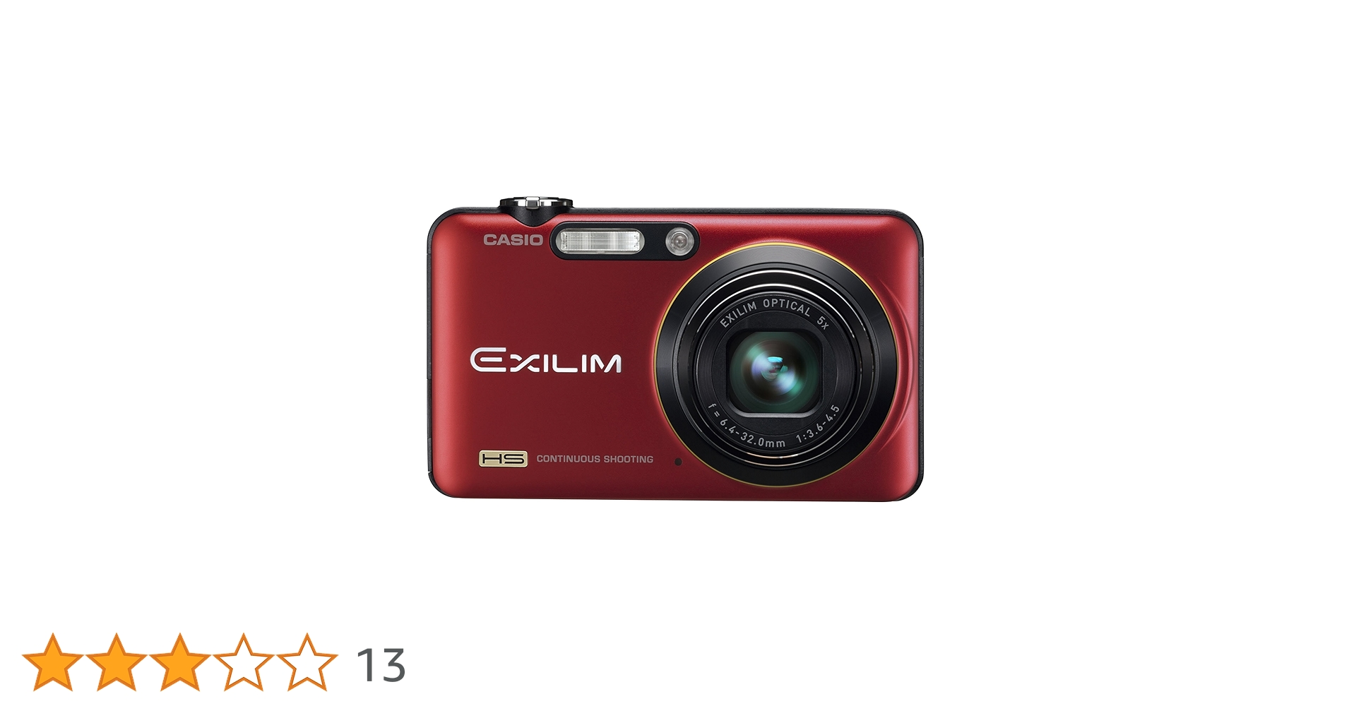CASIO デジタルカメラ EXILIM-G レッド EX-G1RD Amazon | CASIO デジタルカメラ EXILIM 1210万画素 3倍 レッド