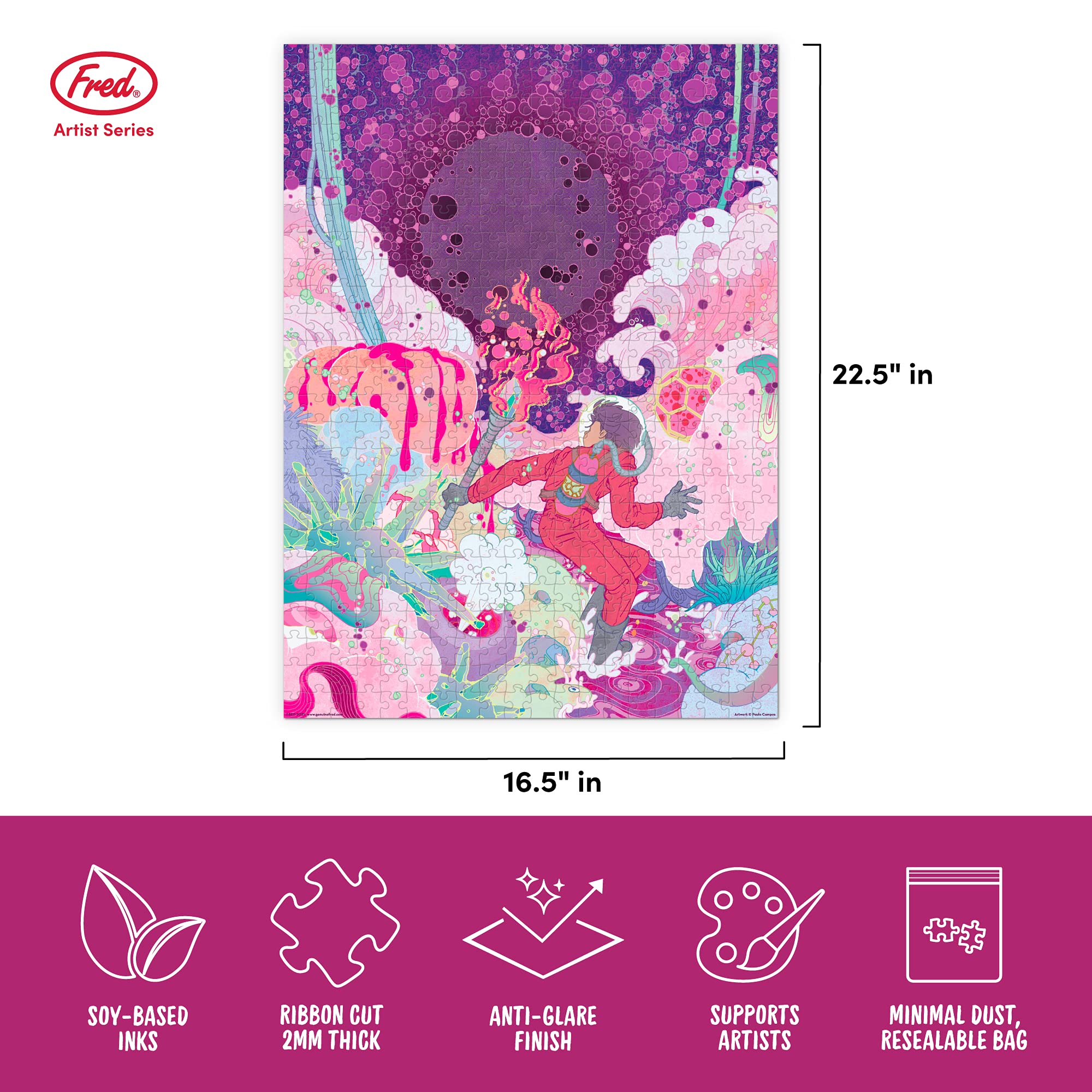 Amazon | Fred 500ピース ジグソーパズル エクスプローラー - 大人の