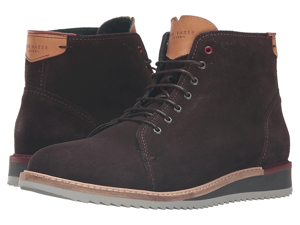 

Ted Baker Odaire (Dark Brown Waxed Suede) Men's Shoes
