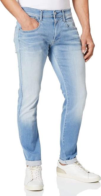 Replay Hyperflex RE-USED Anbass Jean Mid Blue Wash) | Cockney Rebel  Fashions | Men's \u0026 Women's Designer Clothing