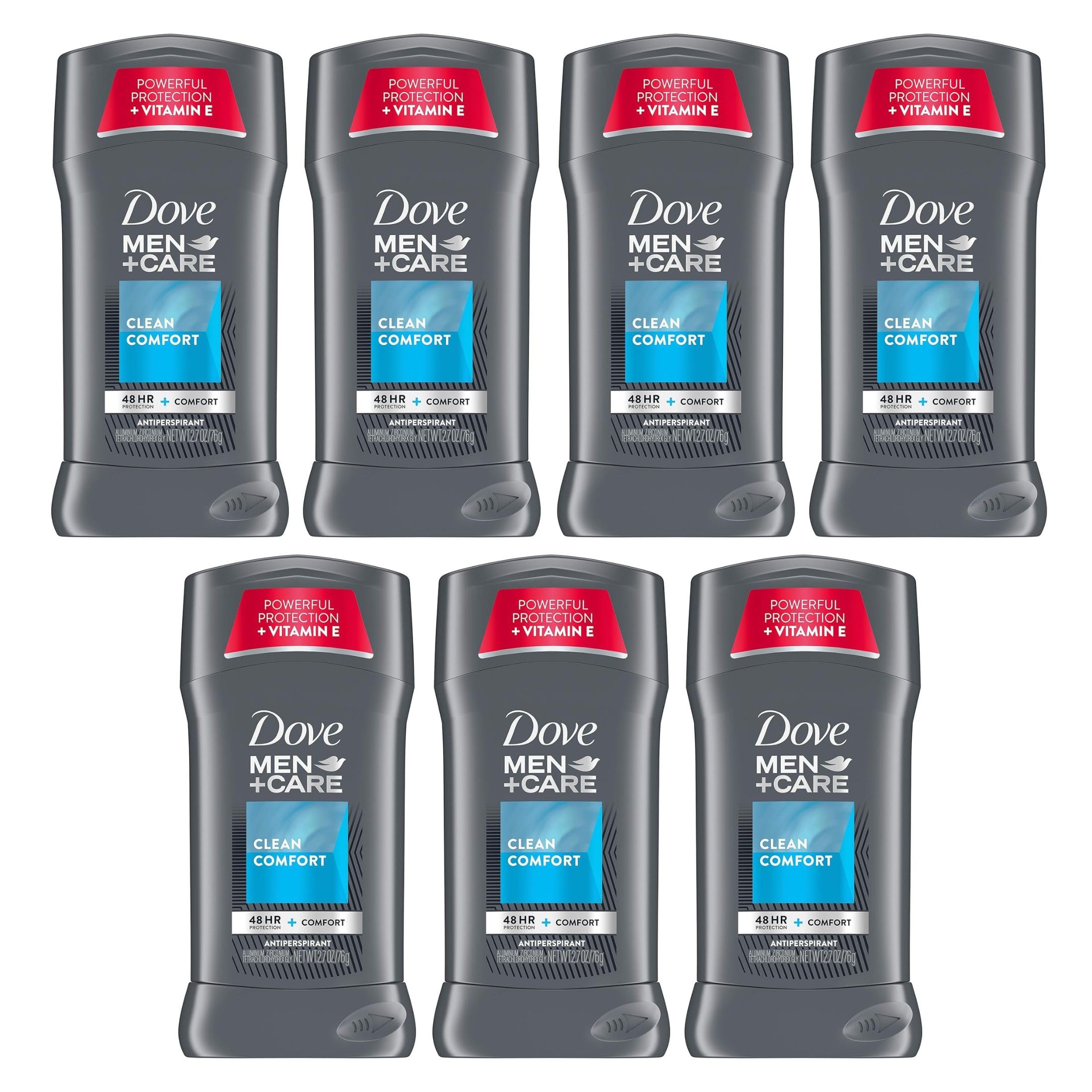 Dove Men + Care Antiperspirant Deodorant Stick Clean Comfort 2.70 oz (Pack of 7)-image-31