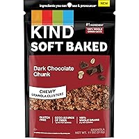 Vista 10 de KIND Granola horneada suave, trozo de chocolate oscuro, bolsa de 11 onzas (paquete de 2)