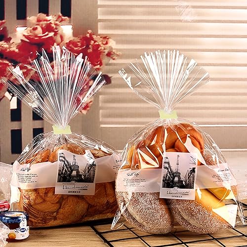 Miniatura 7 de 100 clips reutilizables de plástico amarillo para mantener tu comida fresca, clips para bolsas de almacenamiento de alimentos de 78 x 1 pulgada